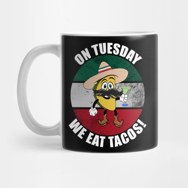 On Tuesdays we eat tacos Tom Taco by Carrie T Designs